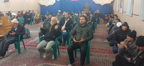 تصاویر/ آئین مناجات‌ شعبانیه در مدرسه علمیه امیرالمومنین(ع) آران و بیدگل