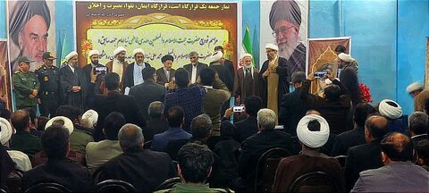 تصاویر معارفه امام جمعه رومشکان