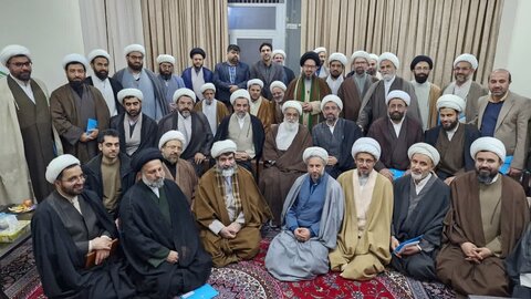 تصاویر| سفر مدیران مدارس علمیه اصفهان به قم و دیدار با علما