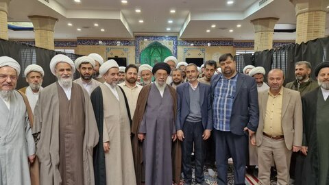 تصاویر| سفر مدیران مدارس علمیه اصفهان به قم و دیدار با علما