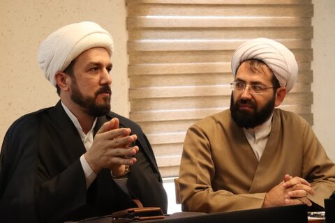 تصاویر/ جلسه معاونان آموزش حوزه علمیه استان آذربایجان غربی