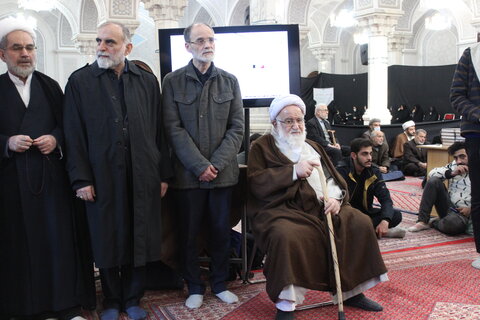 مراسم اولین سالگرد ارتحال آیت الله امامی کاشانی (ره)
