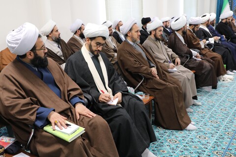 تصاویر/ اجلاسیه مدیران و معاونین ستادی حوزه علمیه آذربایجان غربی