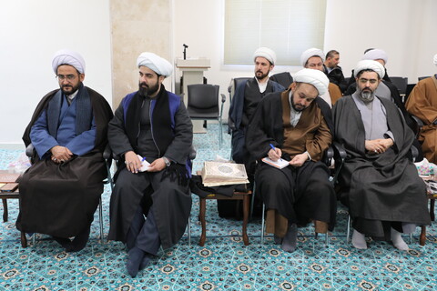 تصاویر/ اجلاسیه مدیران و معاونین ستادی حوزه علمیه آذربایجان غربی