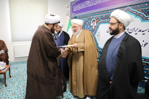 تصاویر/ اجلاسیه مدیران و معاونین ستادی حوزه علمیه آذربایجان غربی