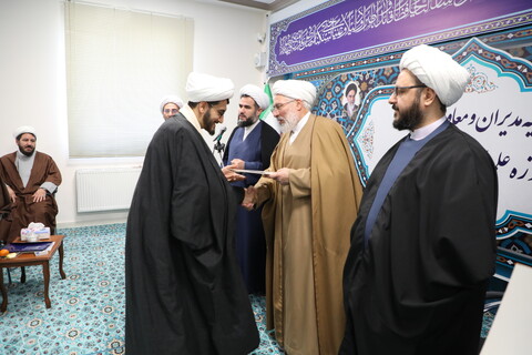 تصاویر/ اجلاسیه مدیران و معاونین ستادی حوزه علمیه آذربایجان غربی