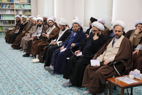 تصاویر/ اجلاسیه مدیران و معاونین ستادی حوزه علمیه آذربایجان غربی