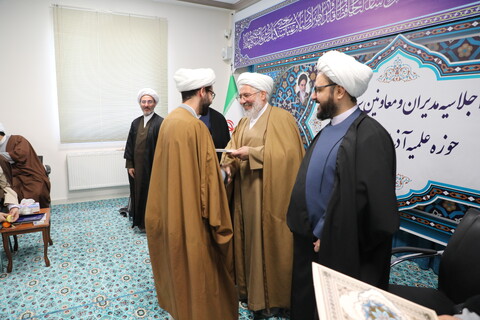 تصاویر/ اجلاسیه مدیران و معاونین ستادی حوزه علمیه آذربایجان غربی