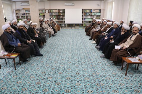 تصاویر/ اجلاسیه مدیران و معاونین ستادی حوزه علمیه آذربایجان غربی