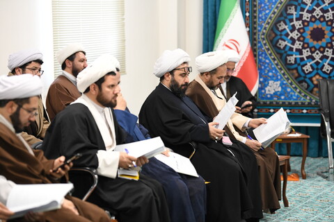 تصاویر/ اجلاسیه مدیران و معاونین ستادی حوزه علمیه آذربایجان غربی