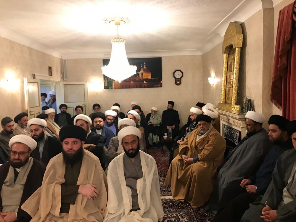 آیت اللہ العظمیٰ سیستانی کے نمائندے کی برطانیہ و یورپ کے علماء و مبلغین سے ملاقات، دینی و اخلاقی رہنمائی پر زور
