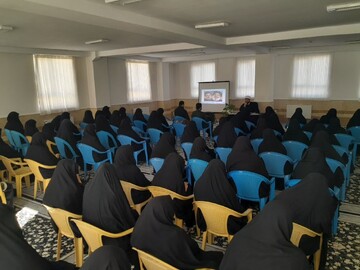 مراسم گرامی‌داشت شهدای مقاومت در مدرسه علمیه خواهران کوهدشت+ عکس