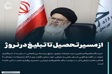 عکس نوشت| از مسیر تحصیل تا تبلیغ در نروژ