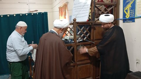 تصاویر/ غبارروبی مسجد جامع تنگ ارم