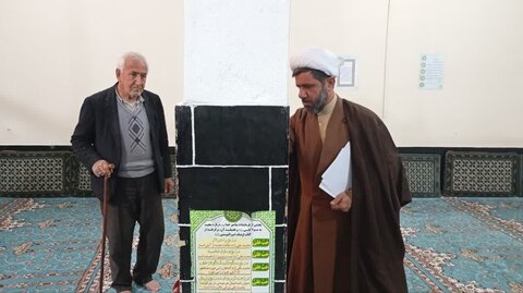 تصاویر/ غبارروبی مسجد جامع تنگ ارم