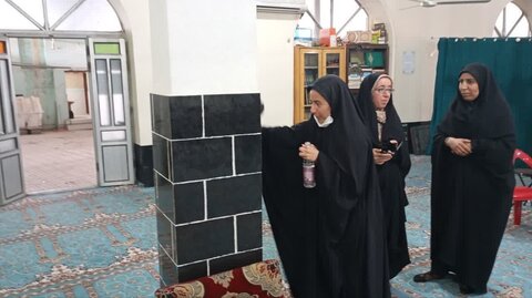 تصاویر/ غبارروبی مسجد جامع تنگ ارم