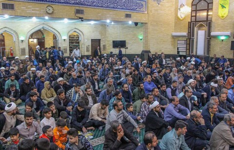 حضور و استقبال قابل توجه مردم مناطق اهواز از چهاردهمین یادواره شهدا منطقه گلستان اهواز