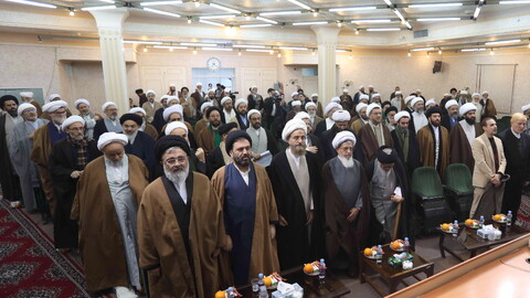 تصاویر/ اجلاسیه اساتید مجمع عمومی جامعه مدرسین حوزه علمیه قم