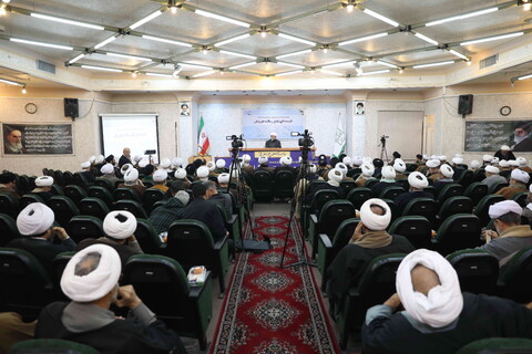 تصاویر/ اجلاسیه اساتید مجمع عمومی جامعه مدرسین حوزه علمیه قم