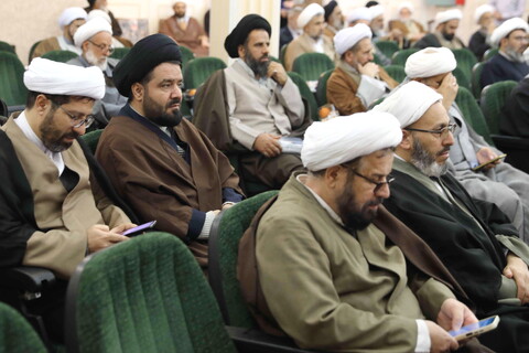 تصاویر/ اجلاسیه اساتید مجمع عمومی جامعه مدرسین حوزه علمیه قم