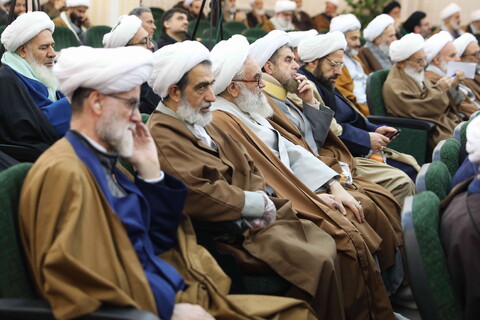 تصاویر/ اجلاسیه اساتید مجمع عمومی جامعه مدرسین حوزه علمیه قم