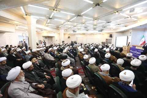 تصاویر/ اجلاسیه اساتید مجمع عمومی جامعه مدرسین حوزه علمیه قم