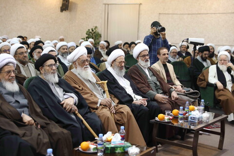 تصاویر/ اجلاسیه اساتید مجمع عمومی جامعه مدرسین حوزه علمیه قم