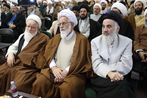 تصاویر/ اجلاسیه اساتید مجمع عمومی جامعه مدرسین حوزه علمیه قم