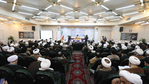 تصاویر/ اجلاسیه اساتید مجمع عمومی جامعه مدرسین حوزه علمیه قم