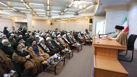 تصاویر/ اجلاسیه اساتید مجمع عمومی جامعه مدرسین حوزه علمیه قم