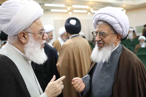 تصاویر/ اجلاسیه اساتید مجمع عمومی جامعه مدرسین حوزه علمیه قم