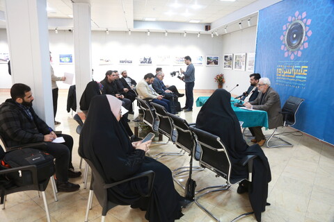 تصاویر/ نشست خبری پنجمین جشنواره ملی عکس اشراق