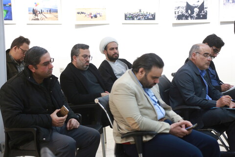 تصاویر/ نشست خبری پنجمین جشنواره ملی عکس اشراق