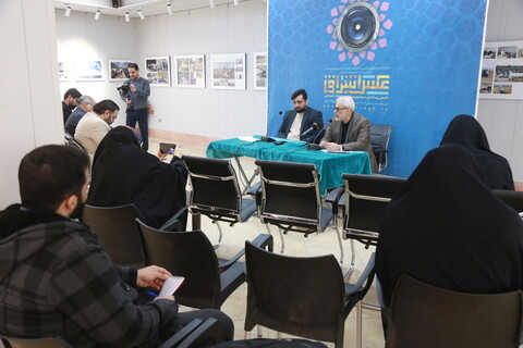 تصاویر/ نشست خبری پنجمین جشنواره ملی عکس اشراق