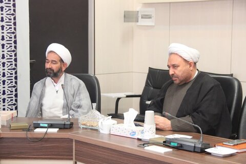 تصاویر / دیدار مدیر حوزه علمیه استان قزوین  با مدیر کل آموزش وپرورش استان قزوین