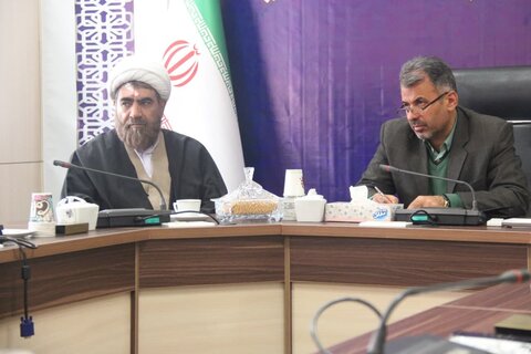 تصاویر / دیدار مدیر حوزه علمیه استان قزوین  با مدیر کل آموزش وپرورش استان قزوین