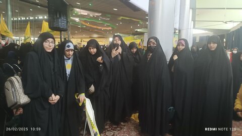 شرکت بانوان طلبه مدارس علمیه شهر اراک در رزمایش پیامبر اعظم (ص)
