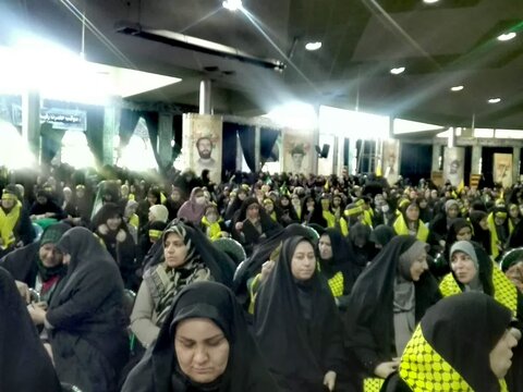 شرکت بانوان طلبه مدارس علمیه شهر اراک در رزمایش پیامبر اعظم (ص)
