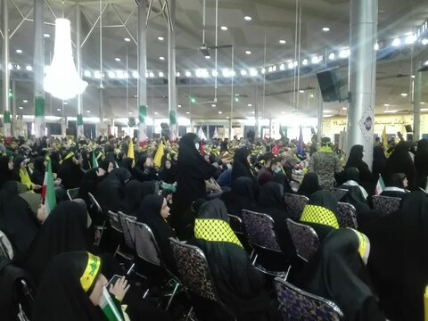 شرکت بانوان طلبه مدارس علمیه شهر اراک در رزمایش پیامبر اعظم (ص)
