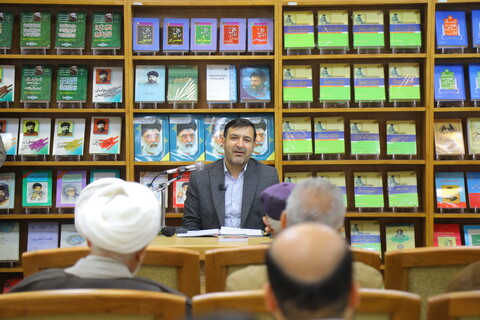 تصاویر /  آئین رونمایی از کتاب «مرد امّت»