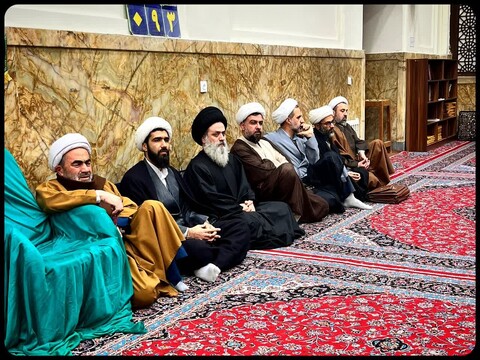 تصاویر/ مراسم درس اخلاق آیت الله نورمفیدی در مدرسه علمیه امام خمینی (ره) گرگان