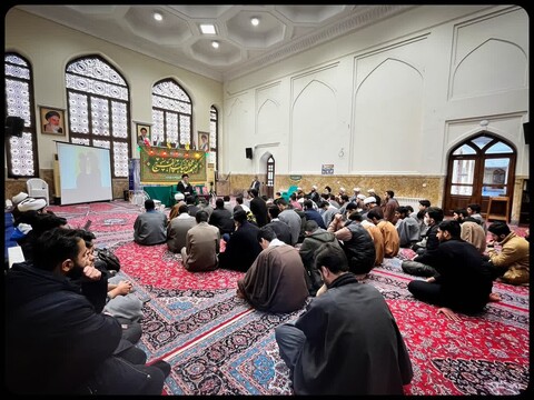 تصاویر/ مراسم درس اخلاق آیت الله نورمفیدی در مدرسه علمیه امام خمینی (ره) گرگان