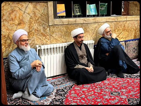 تصاویر/ مراسم درس اخلاق آیت الله نورمفیدی در مدرسه علمیه امام خمینی (ره) گرگان
