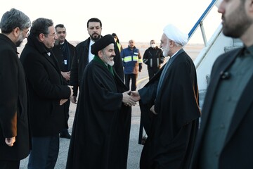 تصاویر/ ورود رییس قوه قضاییه به ارومیه