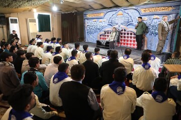 تصاویر/ حضور زائران راهیان نور در معراج شهدای اهواز