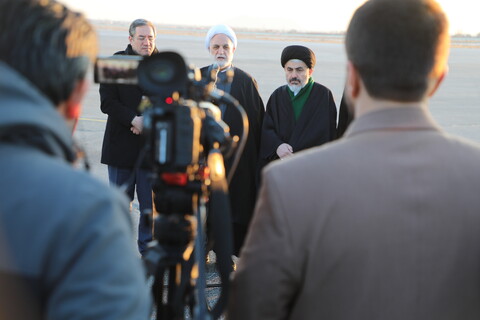 تصاویر/ ورود رییس قوه قضاییه به ارومیه