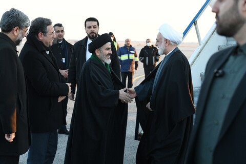 تصاویر/ ورود رییس قوه قضاییه به ارومیه