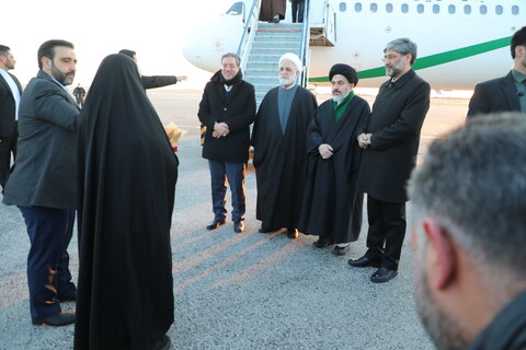 تصاویر/ ورود رییس قوه قضاییه به ارومیه