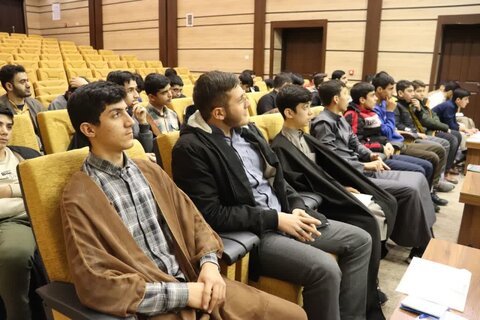 تصاویر/ دوره میثاق تربیتی طلاب پایه اول مدارس حوزه علمیه استان آذربایجان غربی