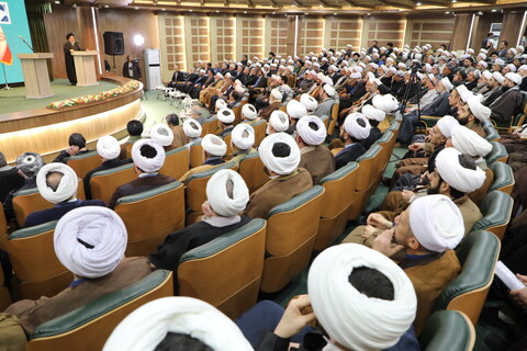 تصاویر/ نشست علمای اهل تشیع، تسنن و اقلیت های مذهبی آذربایجان غربی با رییس قوه قضائیه